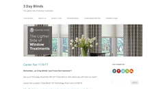 Desktop Screenshot of blog.3dayblinds.com